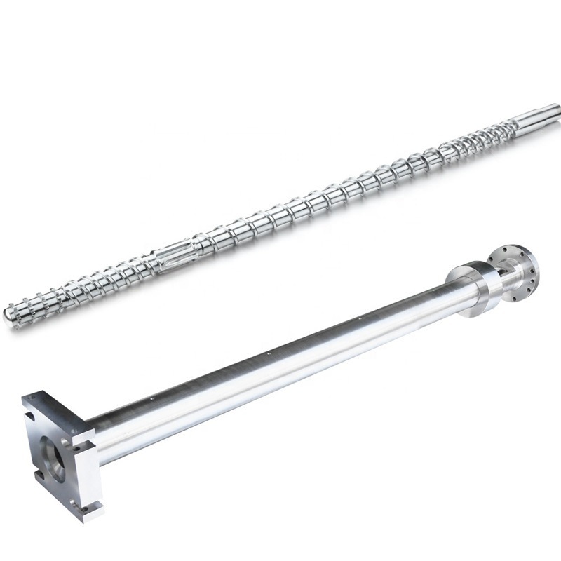 OEM Extrusion Screw Barrel for Pipe Profile Blow Film Extrusion Equipment Machines