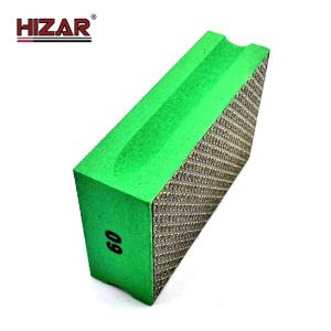Quality 90x55 Mm Hand Polishing Pads Diamond Abrasive Tool For Stones / Tiles wholesale