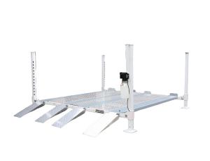 Quality 11000lbs Formula 4 Post Auto Lift For Double Stacking Lift Height 1950mm wholesale