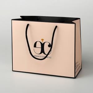Quality 250gsm Paper Custom Paper Shopping Bag Small Jewelry Sugar Packaging Paper Bags With Logo Printing wholesale