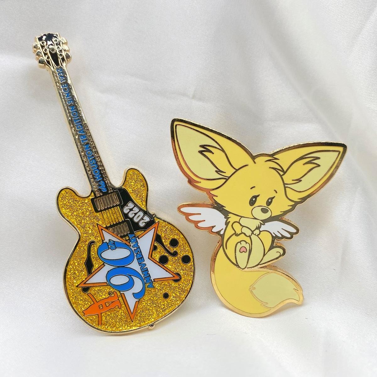 Manufacture Customized Cute Animal Pin Metal Badge Custom Cat Hard Enamel Pin