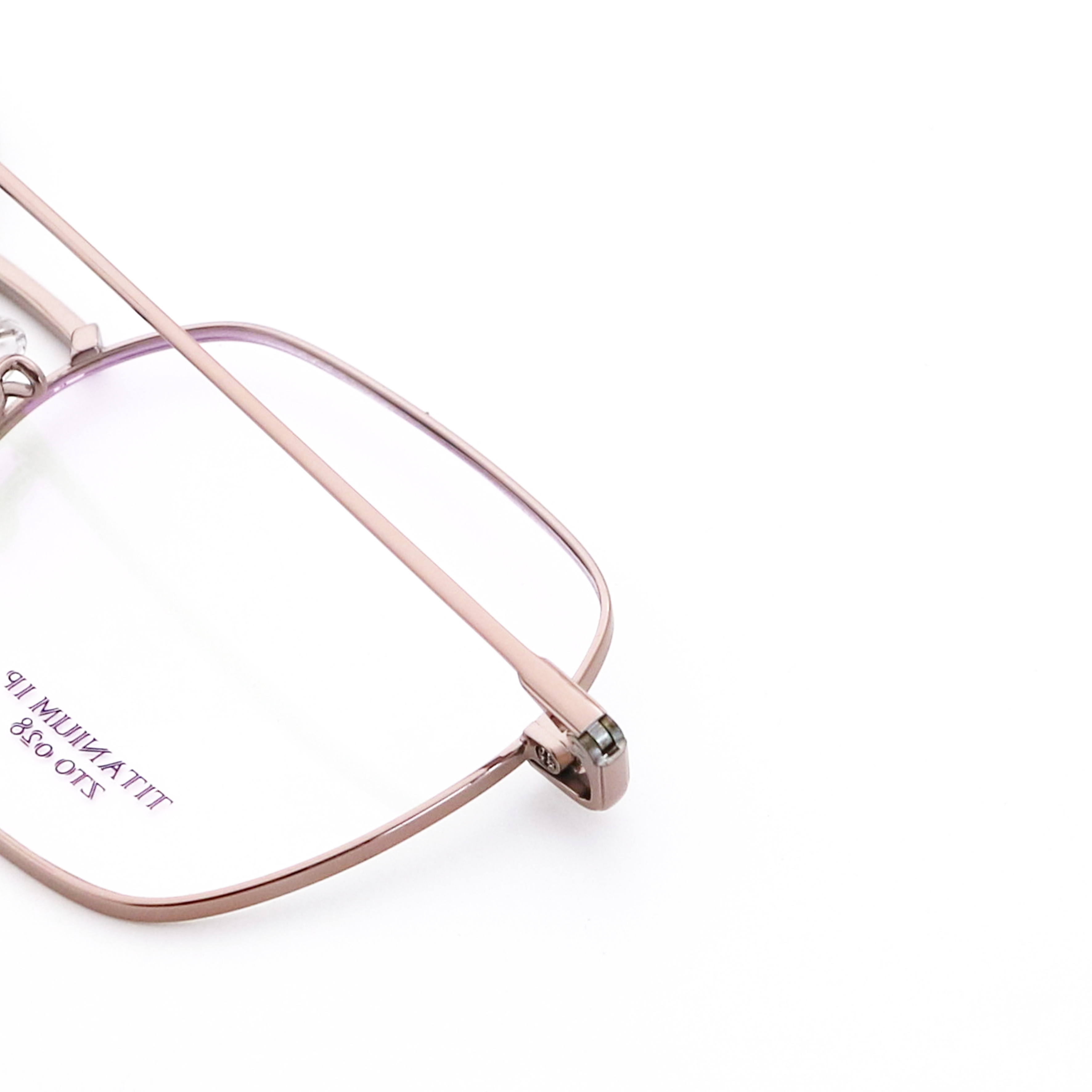 Fad High Elastic Vintage Beta Titanium Glasses Frame ZTO 028