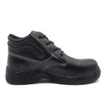 Black Microfiber Leather shoes S1 Leather Composite Toe Shoes Lightweight