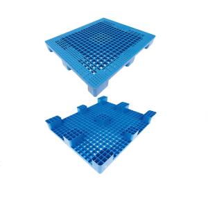 Quality OEM SGS Blue Recycled Plastic Pallets HDPE Four Way Entry Pallet wholesale