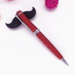 business best pen luxury sliver part metal pen silk printing logo