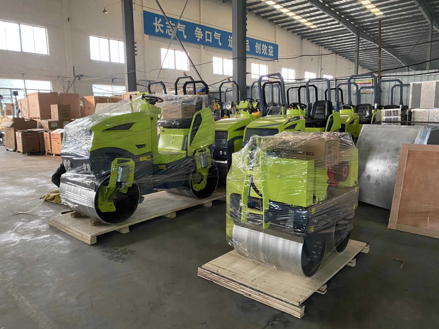 YL51C 2800rpm Road Construction Roller , 25hp Road Vibratory Roller
