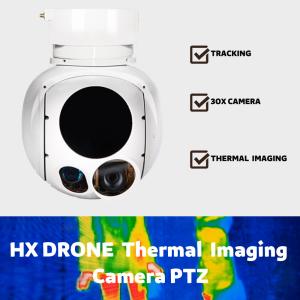 Quality 10.5KG 30X Zoom Drone Thermal Cameras Laser Ranging Automatic Capture Tracking HXTS10 wholesale