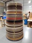 Sturdy Practical Wood Veneer Strips , Mildewproof Edge Banding Veneer Tape