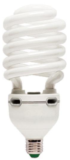 65w half spiral 14mm diametre 8000 hours 1 year warranty 60lm/w 3800 lumen ra.80