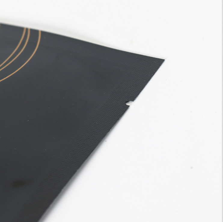 Customized Aluminium Foil Vacuum-Sealed Laminated 3-Side Seal Make-up Mask Packaging Bag