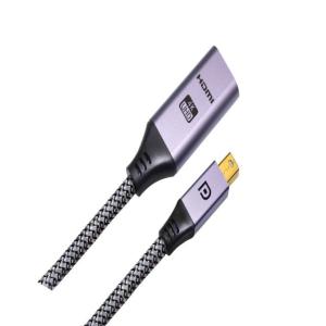 Quality HDMI Nylon Adapter Video Displayport Cable Aluminum Mini DP Converter For HDMI Display wholesale