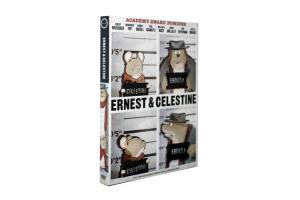 Quality Newest Ernest &amp; Celestine dvd Movie disney movie children carton dvd with slip cover case wholesale