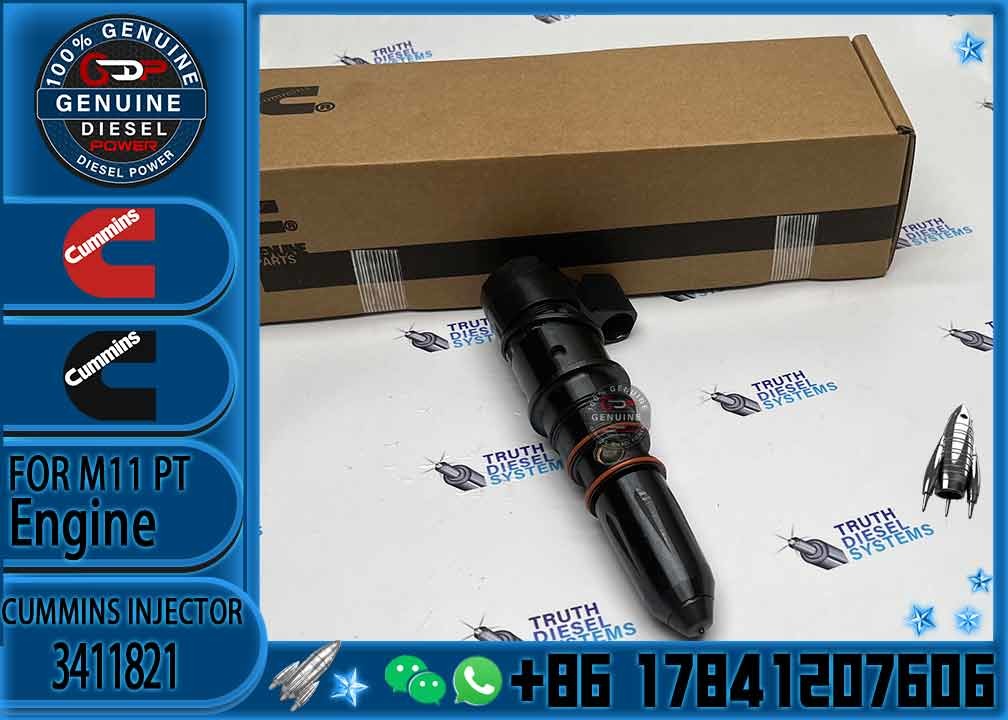 3411821 OE quality Brand New Diesel Common Rail fuel Injector Assembly 3411821 for C-ummins M11 Engine