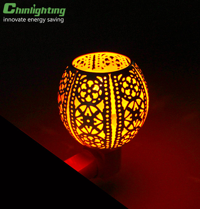 7W Round Drum Natural Himalayan Salt Lamp Night Light