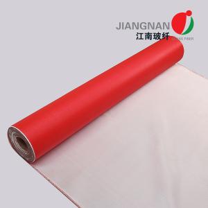 Quality 666 C SS High Temperature Fiberglass Fabric Reinforced With SS Wire Coated With Silicone Coating wholesale