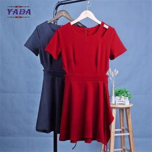 Quality Casual sexy ladies one piece party elegant casual autumn dress women clothing 2017 with high quality wholesale