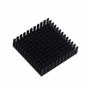 Quality 40*40*11mm Heatsink Black Aluminium Radiators 3D Printer Parts wholesale