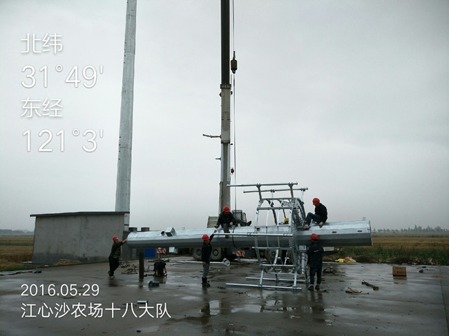 15M - 60M Hot Dip Galvanized Telecommunication Towers For Signal Broadcasting