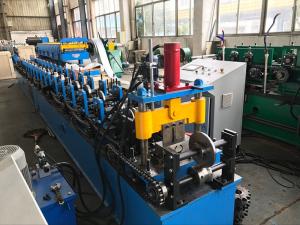 Cr12 Roller Ceiling Roll Forming Machine Double Head Decoiler 5.5kw