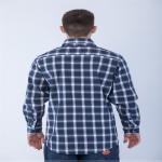 Cotton FRC FR Plaid Shirt 6.5oz For Working Safety HRC2 Arc Rated