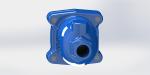 Stainless Steel Air Pressure Relief Valve Thread Flange Connection