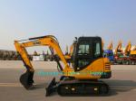 Heavy Construction Vehicles Small Wheeled Excavator Bucket Capacity 0.23CBM