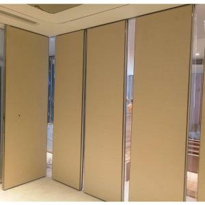 Quality Movable Acoustic Wall Partition Hotel Restaurant Divider Electric Motorized wholesale