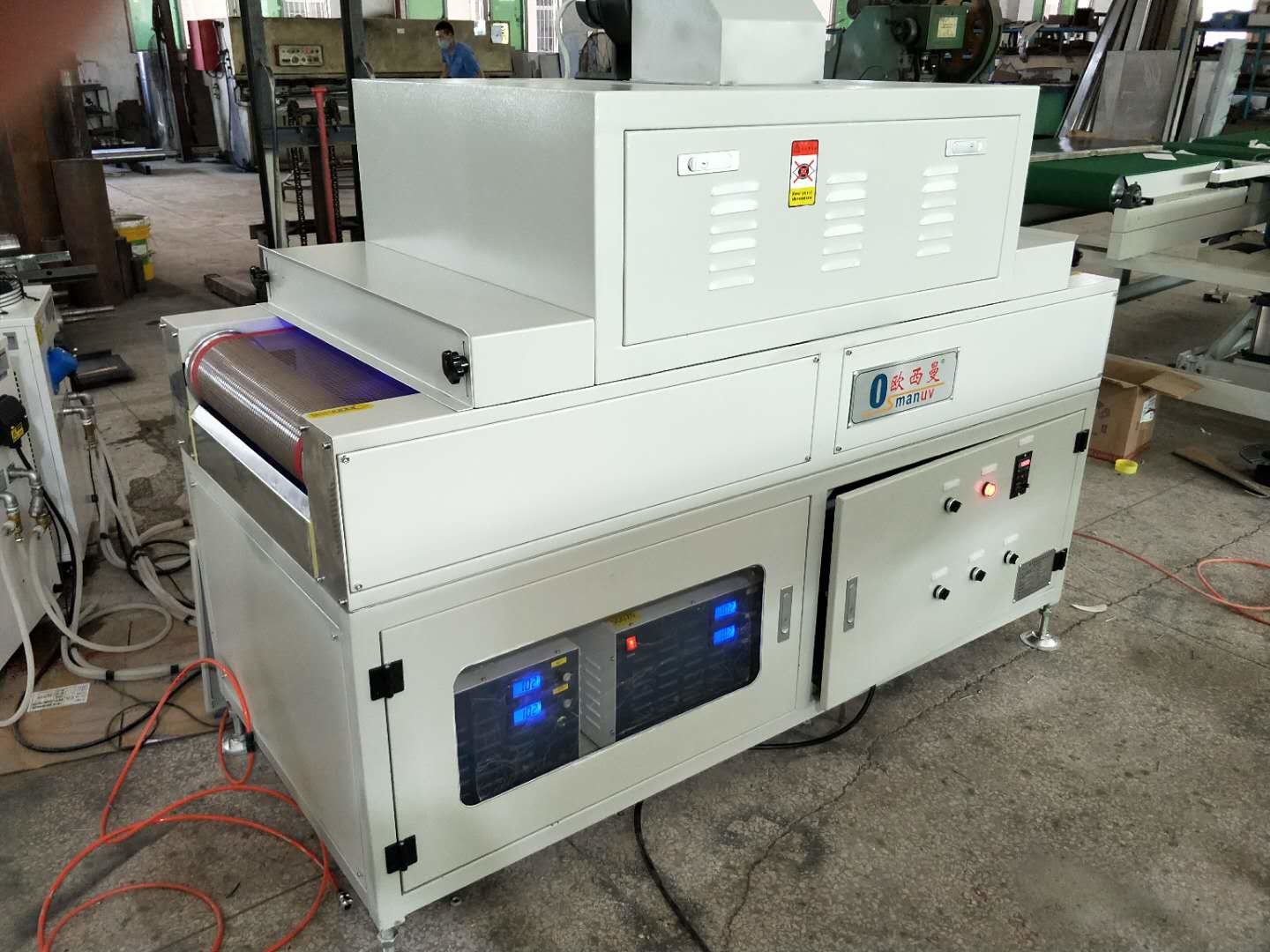 220V 50HZ Water Cooling UV LED Curing Machine 10 - 200m/min