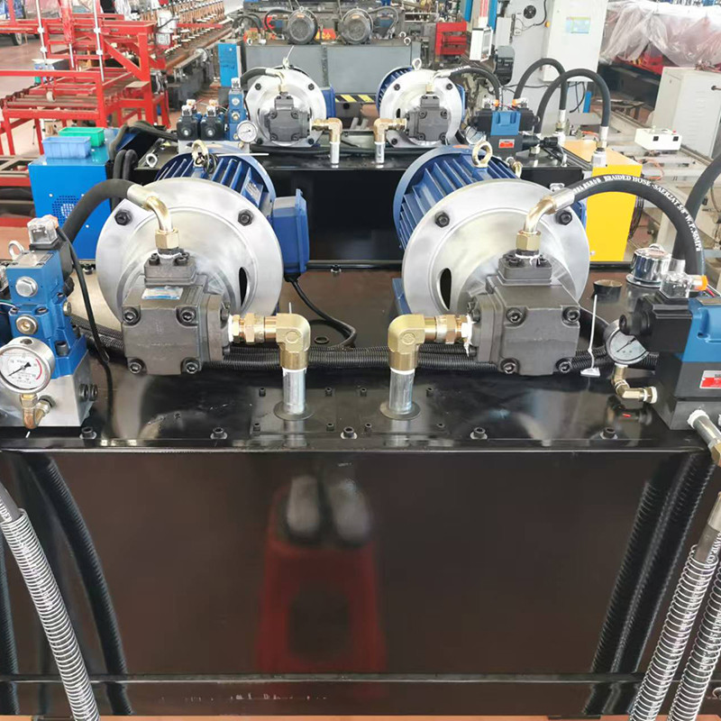 Customizable Raceway Cable Tray Punching Line With Frequency 50Hz And Max Punching Thickness 6mm