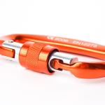 CE Certified 99mm D Shape Carabiner Suitable for Various Rock Climbing