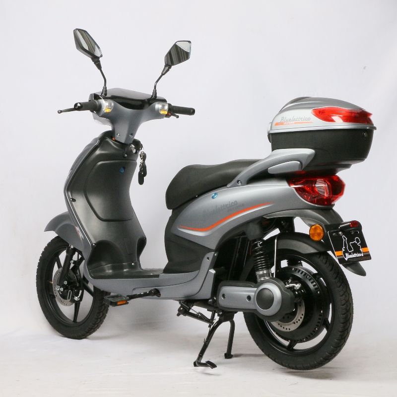 48V 800W Pedal Assist Electric Moped Bike With Removable Battery EEC Certification