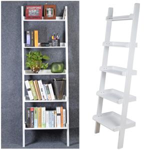 Quality Vertical MDF Oblique Solid Wooden Home Bookshelf 0.12CBM wholesale