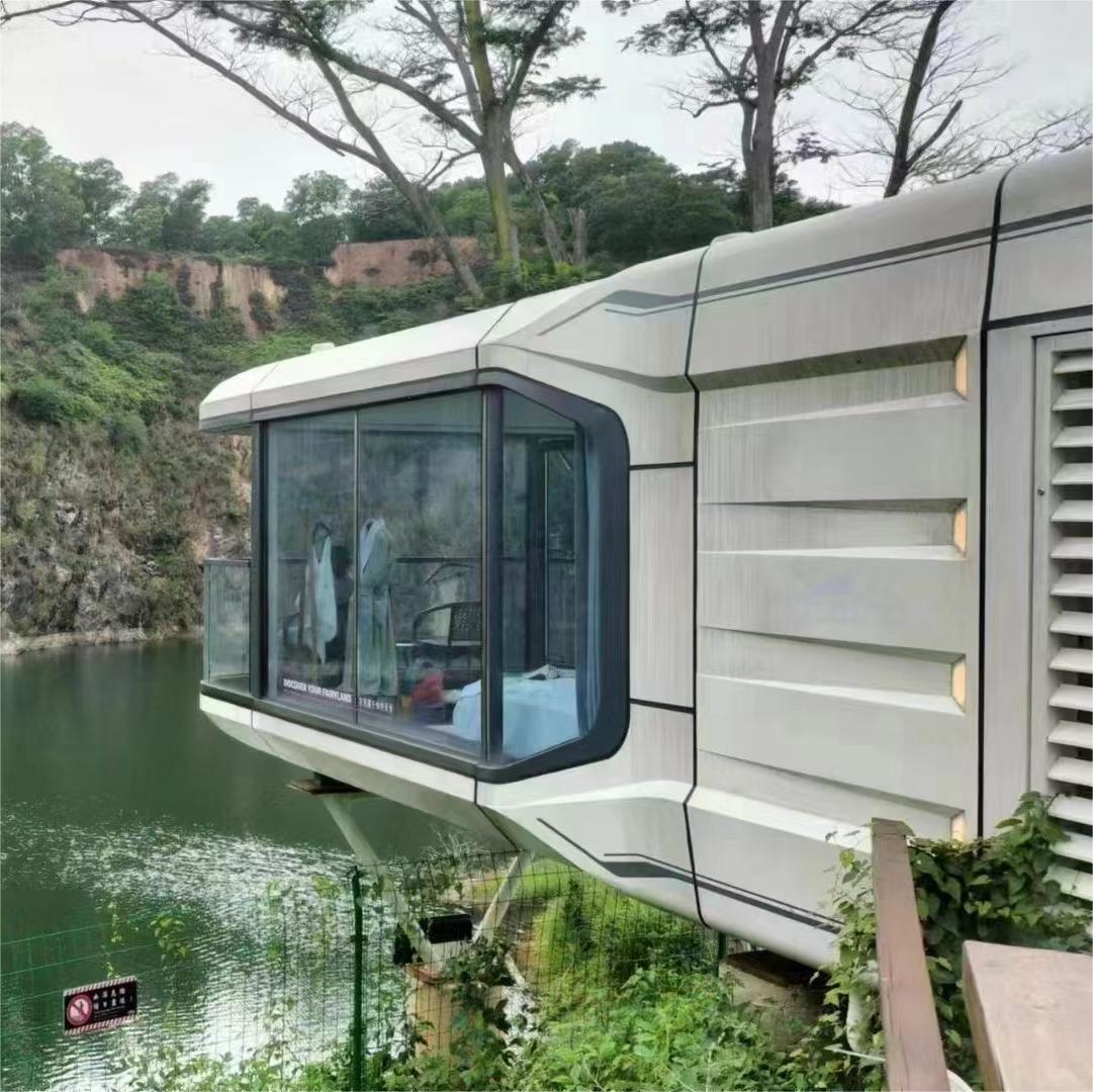 Galvanized Light Steel Frames Beach Hotel Homestay Space Module for Convenient Living