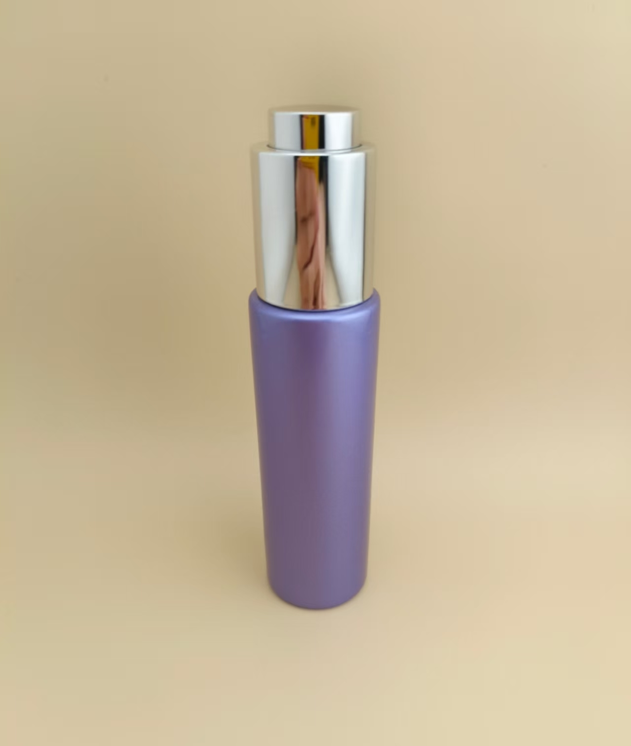Delicate Design Purple Smooth Round Long Dropper Bottle K-GBL30 for Essence
