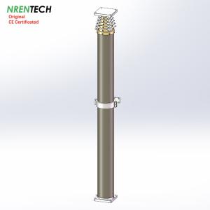 Quality 18m-400kg heavy duty payloads non-lockable pneumatic telescopic mast poles wholesale
