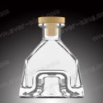 Extra Flint Rum Glass Bottle 750ml With Cork Cap