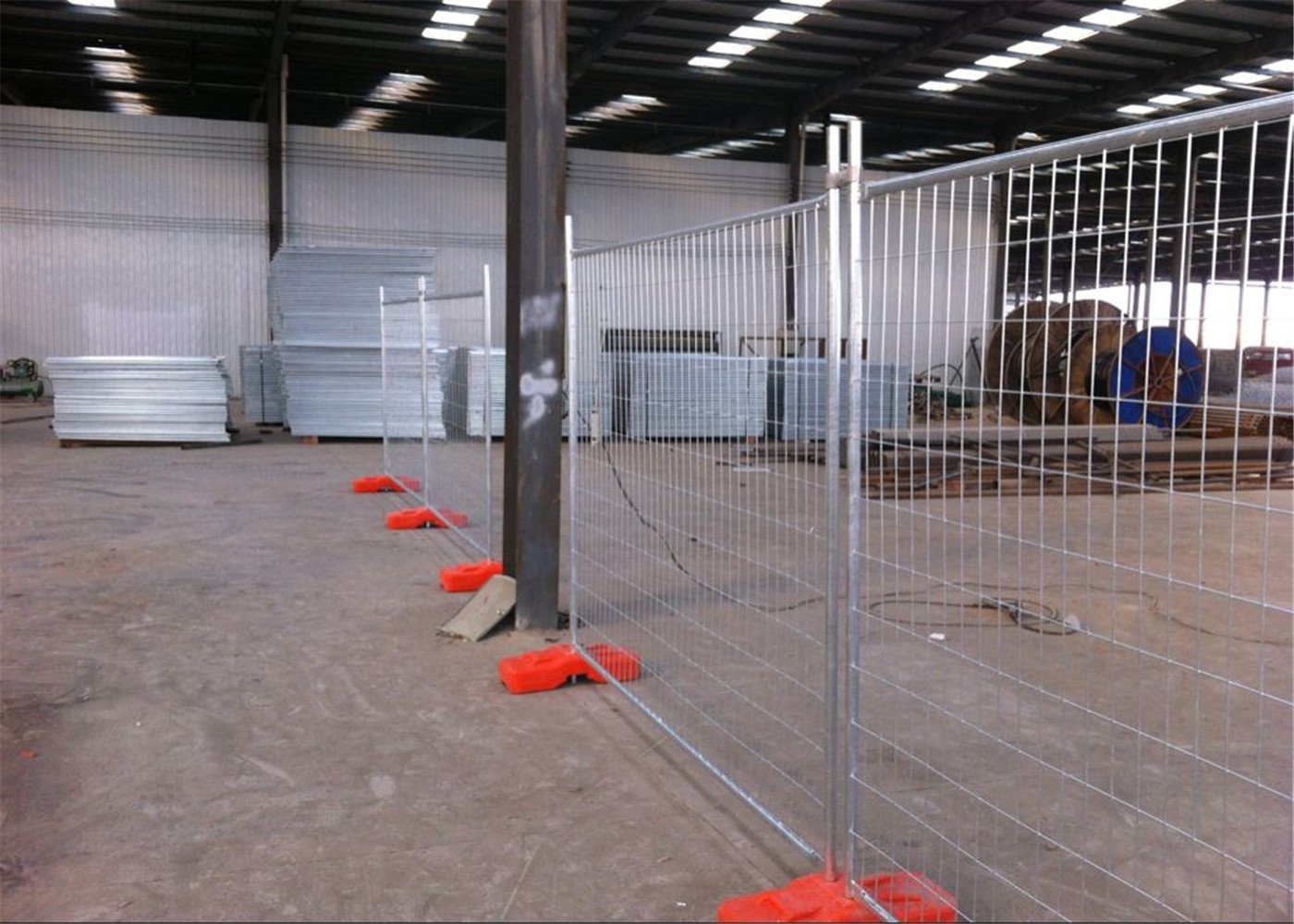 Residential Free Standing Temporary Fence For Construction Weather Resistance