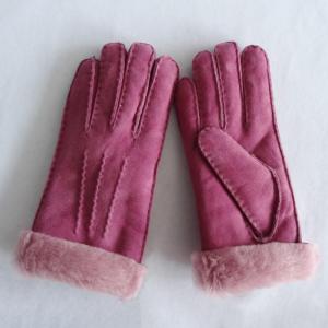 Quality Wholesale promotional Australia sheepskin gloves for ladies wholesale
