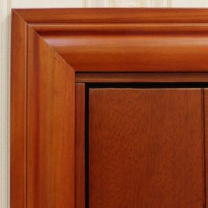 Quality PU Painting HDF Soundproof Wooden Door 210cm Height Evniromental Friendly wholesale
