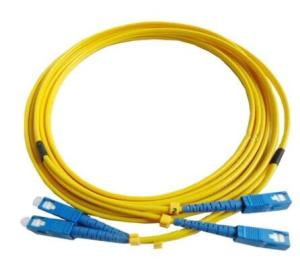 Quality SC/UPC To SC/UPC Duplex SM DX Fiber Optic Cable For FTTH wholesale