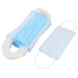 Quality Flexible Disposable Surgical Mask Anti Virus With Adjustable Aluminum Nosepiece wholesale
