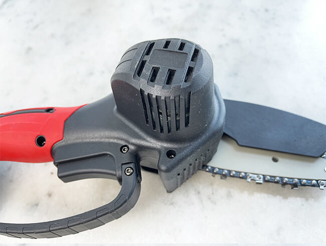 Portable Cordless Garden Woodworking Chainsaw Handheld Courtyard 4 Inch Chainsaw