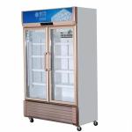 Gold series glass door three-dimensional refrigerated display cabinet