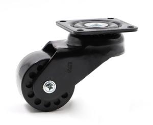 Quality Nylon Aluminum Frame 76MM Heavy Duty Retractable Casters 670KG wholesale