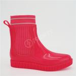 Reusable High Heel Rain Boots , PVC Anti Slip Rain Boots