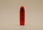 Cosmetic Packaging Lip Balm Tubes Frosted Red 4.5g With ISO 9001 Certification