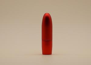 Quality Cosmetic Packaging Lip Balm Tubes Frosted Red 4.5g With ISO 9001 Certification wholesale