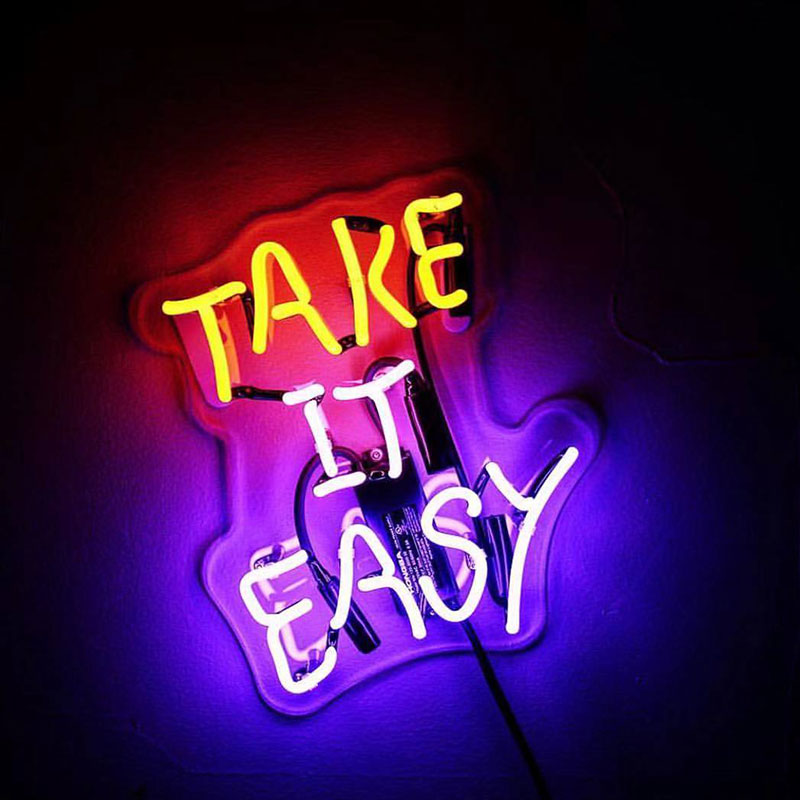 Hand-held Illuminated Neon Lights Letters LED Neon Lights Indoor Decoration Concert Lights Band