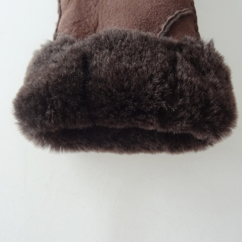 Wholesale cheap sheepskin women leather gloves