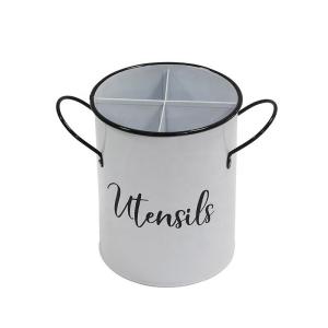 Quality Storage Solution Stainless Steel Cutlery Holder Vintage Organizer Household Kitchen Products wholesale